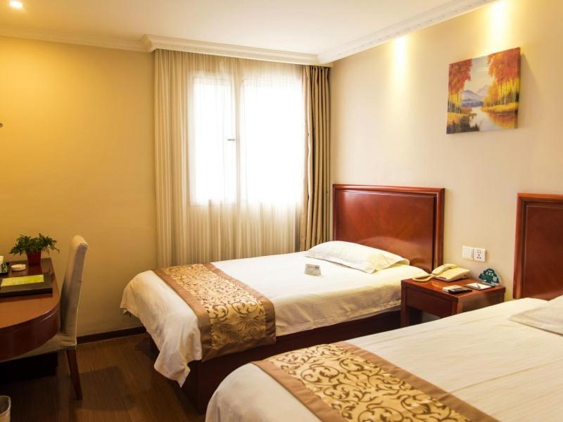 Greentree Inn Jiangsu Taizhou Jingjiang Bus Station Express Hotel מראה חיצוני תמונה