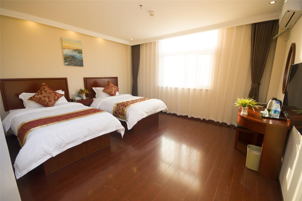 Greentree Inn Jiangsu Taizhou Jingjiang Bus Station Express Hotel מראה חיצוני תמונה